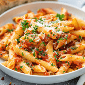 red souce pasta