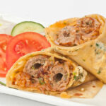 chicken tikka roll