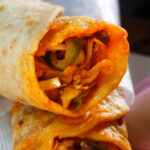 Mix Vegetable kathi roll vegetarians Indian food
